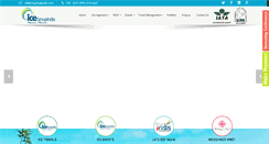 Desktop Screenshot of icegroupindia.com